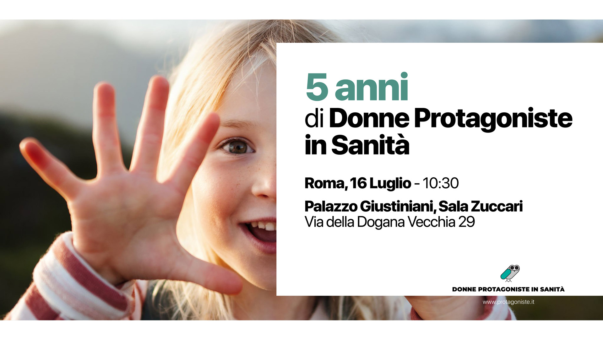 Celebrazione 5 anni Donne Protagoniste in Sanità